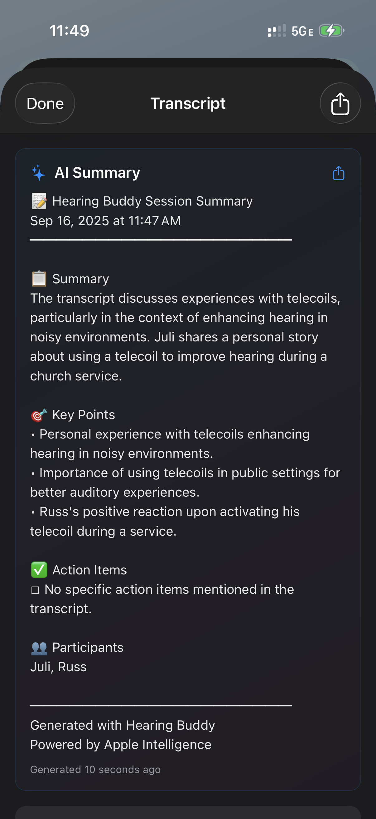 Smart Summaries