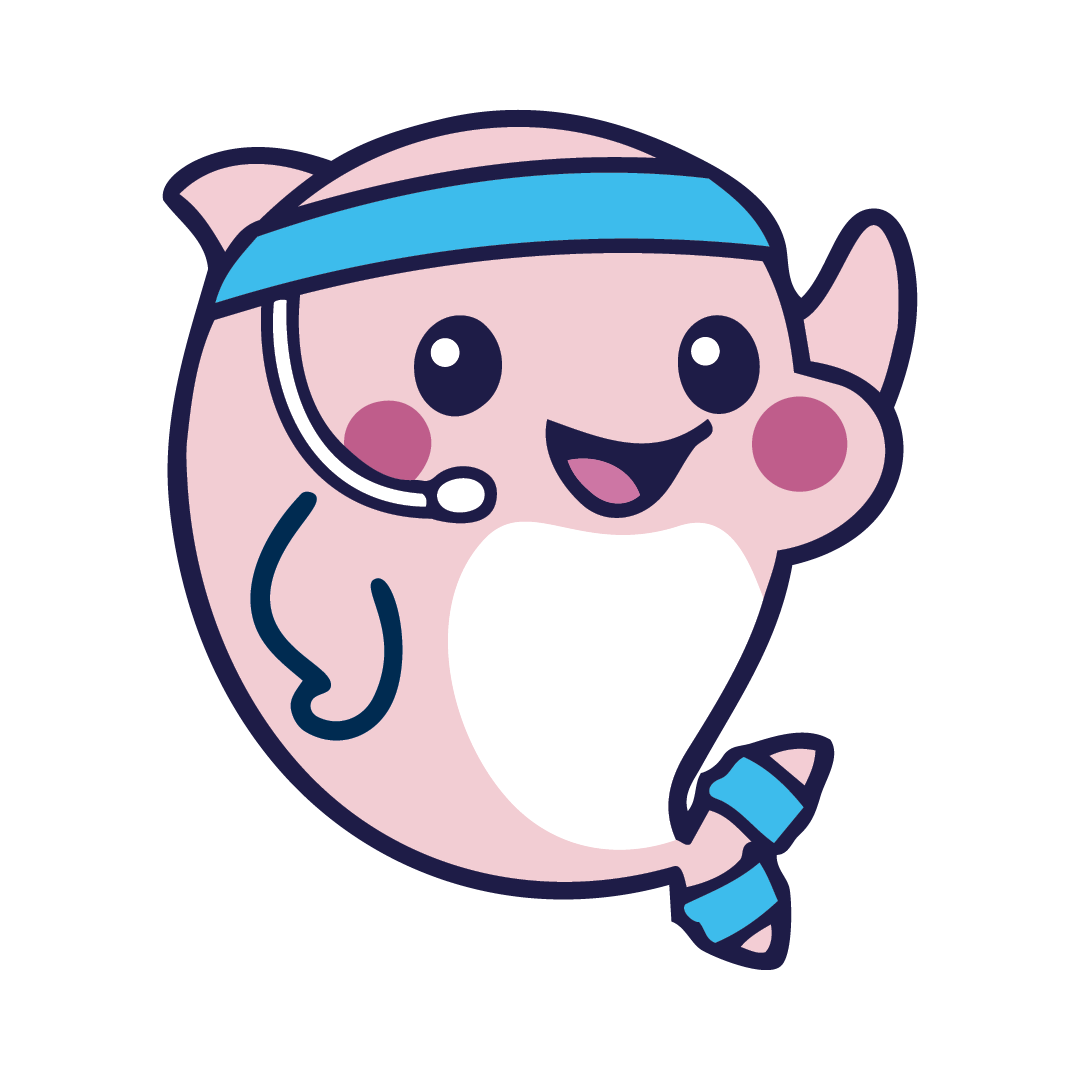 Sunny the Cotton Candy Dolphin