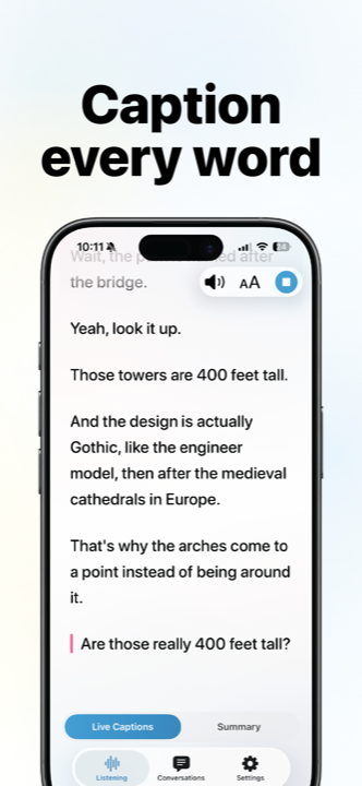 Hearing Buddy app screenshot 1